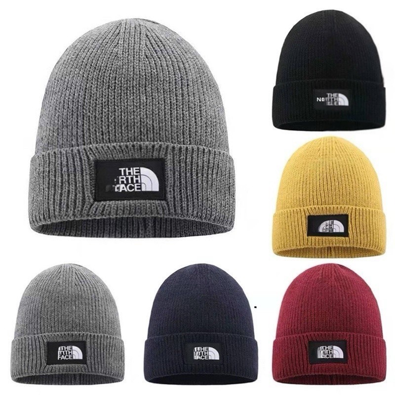 หมวกไหมพรม TF01 5สี ใส่หน้าหนาว คุณภาพดี ราคาถูก Knitted Winter Hat Beanies Fashion