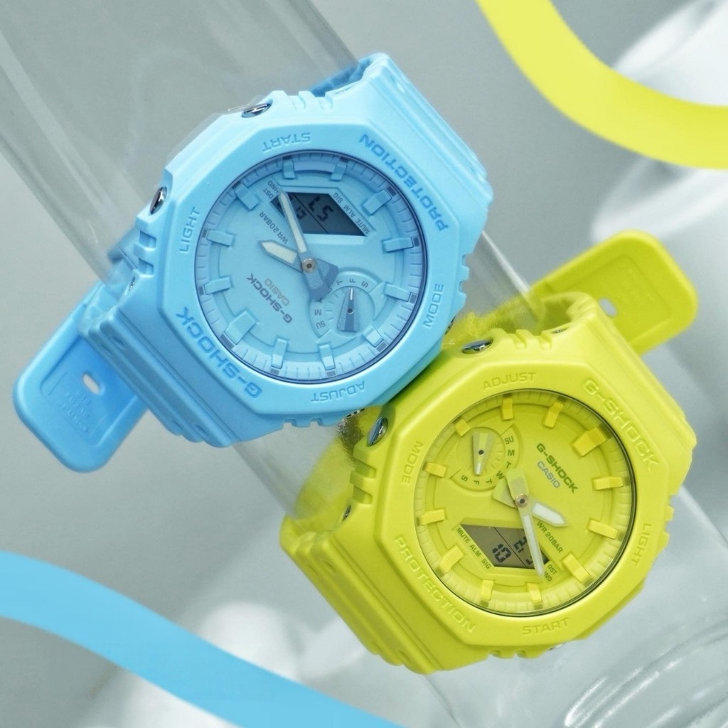 Casio G-Shock นาฬิกาข้อมือรุ่น GA-2100 (GA-2100-1A,GA-2100-1A1,GA-2100-1A2,GA-2100-2A2,GA-2100-4A)