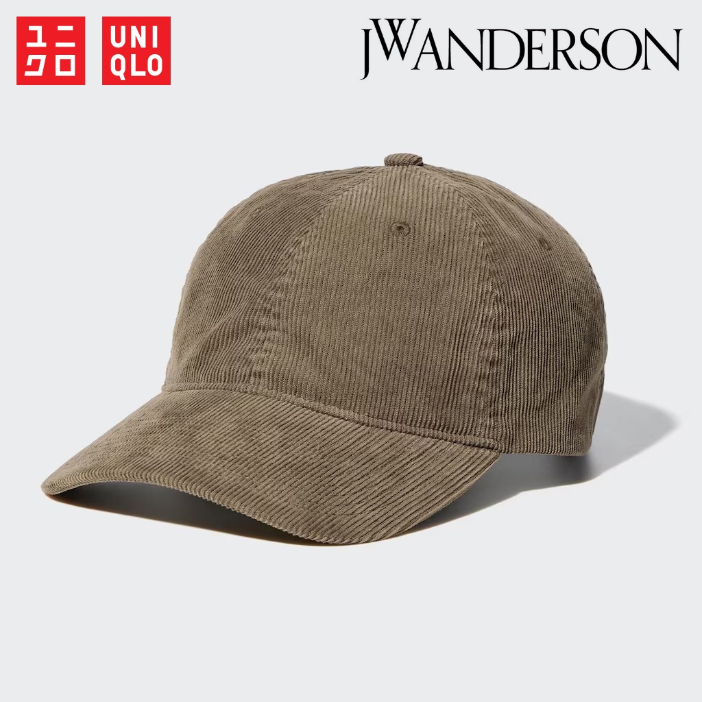 หมวกแก๊ป Uniqlo JW Anderson - Corduroy 37 Brown