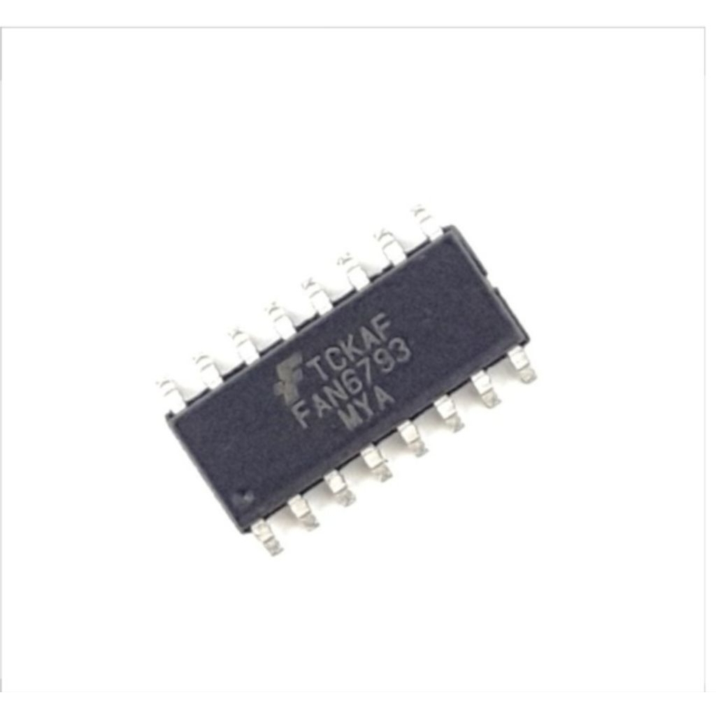 FAN6793 SMD-16ขา Dual-PWM Combination Controller