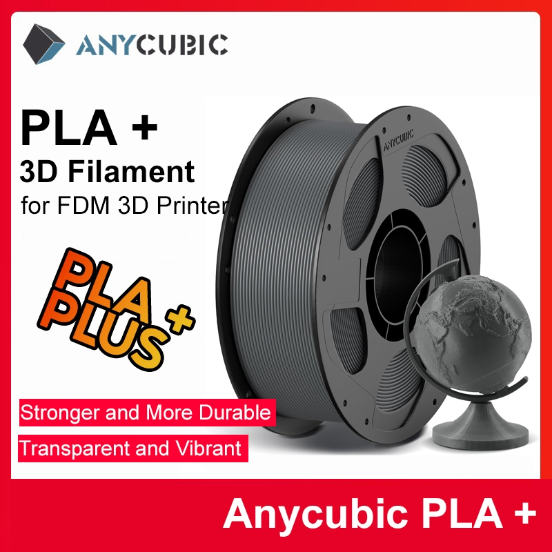 เส้น PLA+ สำหรับเครื่องพิมพ์ 3D 1kg เกรดสูง มีระบบ RFID ยี่ห้อ Anycubic - PLA +Filament Anycubic