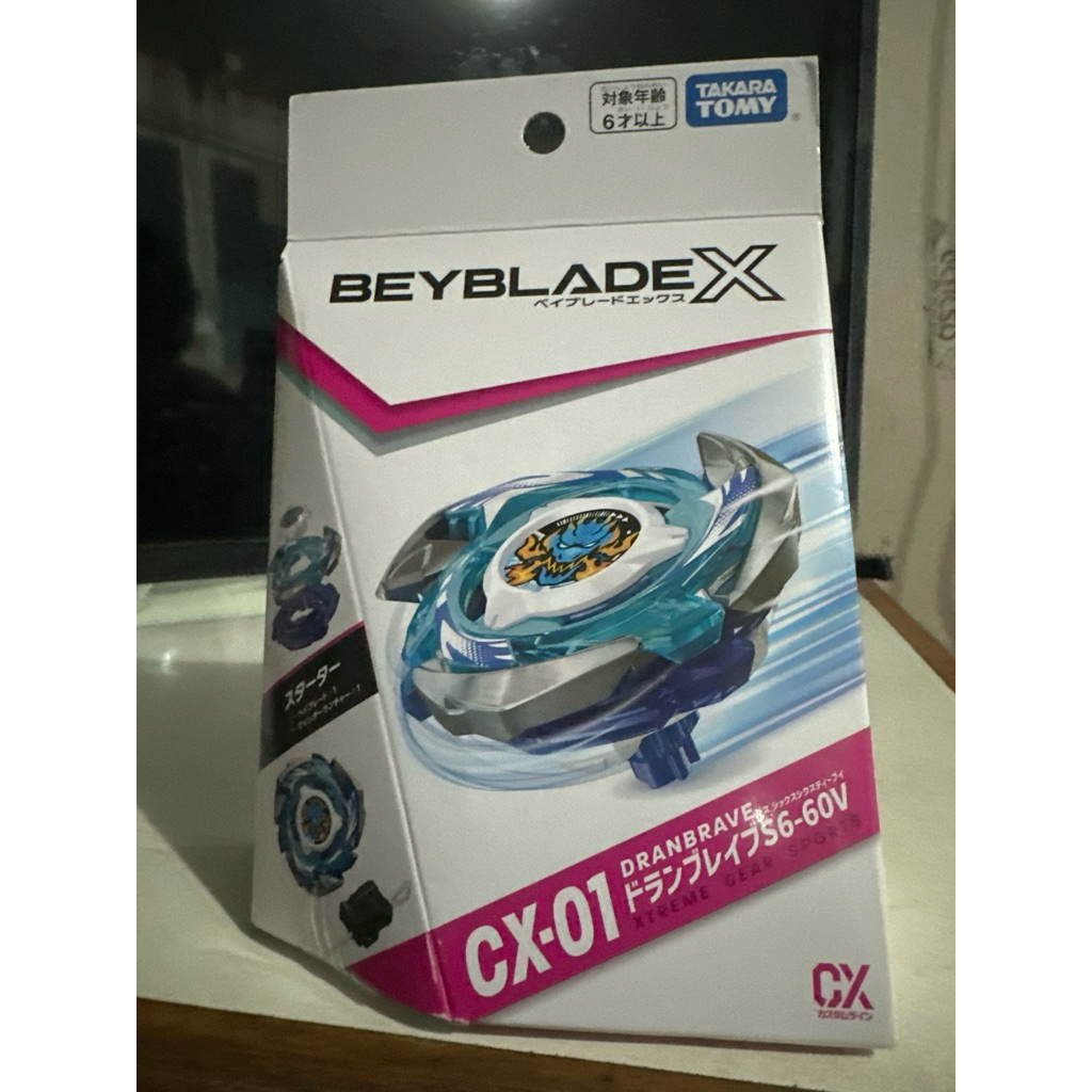 [พร้อมส่ง] Takara Tomy Beyblade x CX-01 Starter Dran Brave S6-60V