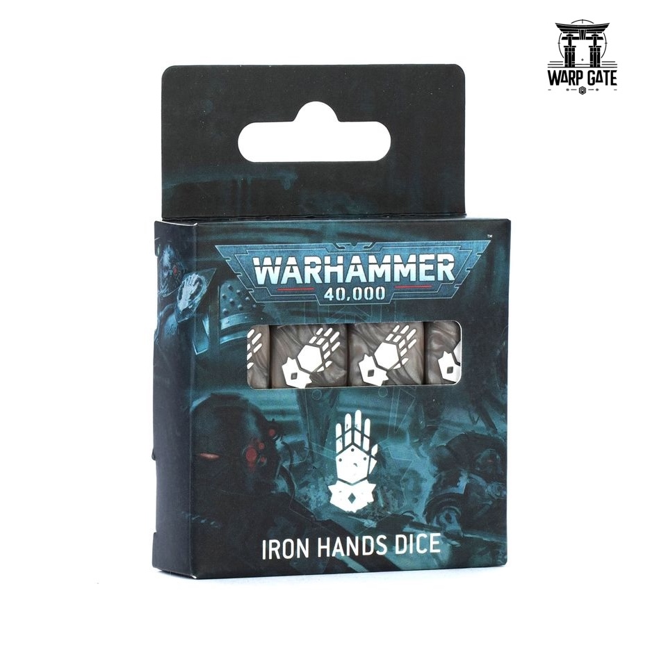 Warhammer 40K: LIMITED DICE ลูกเต๋า ขนาด 16 mm Iron Warriors Iron Hands White Scars Drukhari