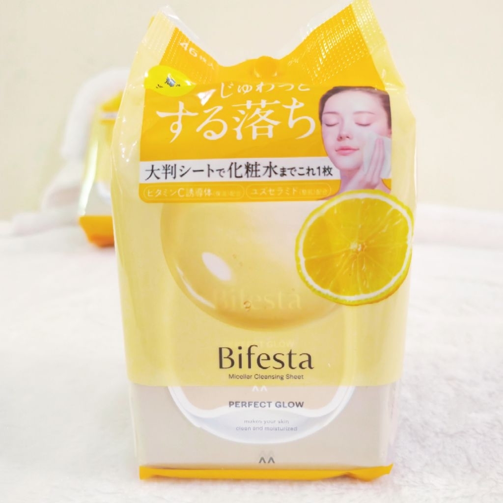 💚 New 💚 Bifesta Micellar Cleansing sheet 46 แผ่น