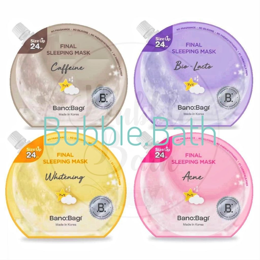 Banobagi  Final Sleeping Mask บาโนบากิ ไฟนอล สลีปปิ้ง มาส์ก