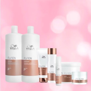 WELLA FUSION INTENSE REPAIR 200 250 500 1000 ML.แชมพู ครีมนว…