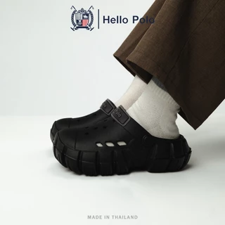 Hello Polo รองเท้าหัวโต รองเท้ารัดส้นผู้หญิง ดีไซน์เฉพาะพื้นรองเท้า กันลื่น ระบายอากาศได้ อ่อนนุ่ม วัสดุ EVA รุ่น HP8048