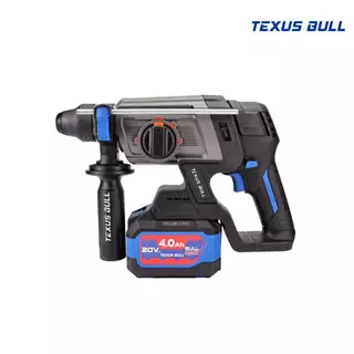 🔥แรง อึด แบต 6Ah🔥 สว่านโรตารี่ไร้สาย Texus bull TX-9411 / TX-9413 ( BL มอเตอร์ ) สว่านกระแทก สกัดปูน