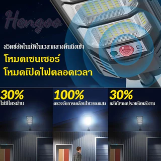 【ซื้อ1ได้2】 ไฟโซล่าเซลล์ ไฟถนนโซล่าเซลล์ ไฟเซ็นเซอร์ตรวจจับคน ไฟถนน ไฟอัจฉริยะ Solar Light 350000W ไฟพลังงานแสงอาทิตย์