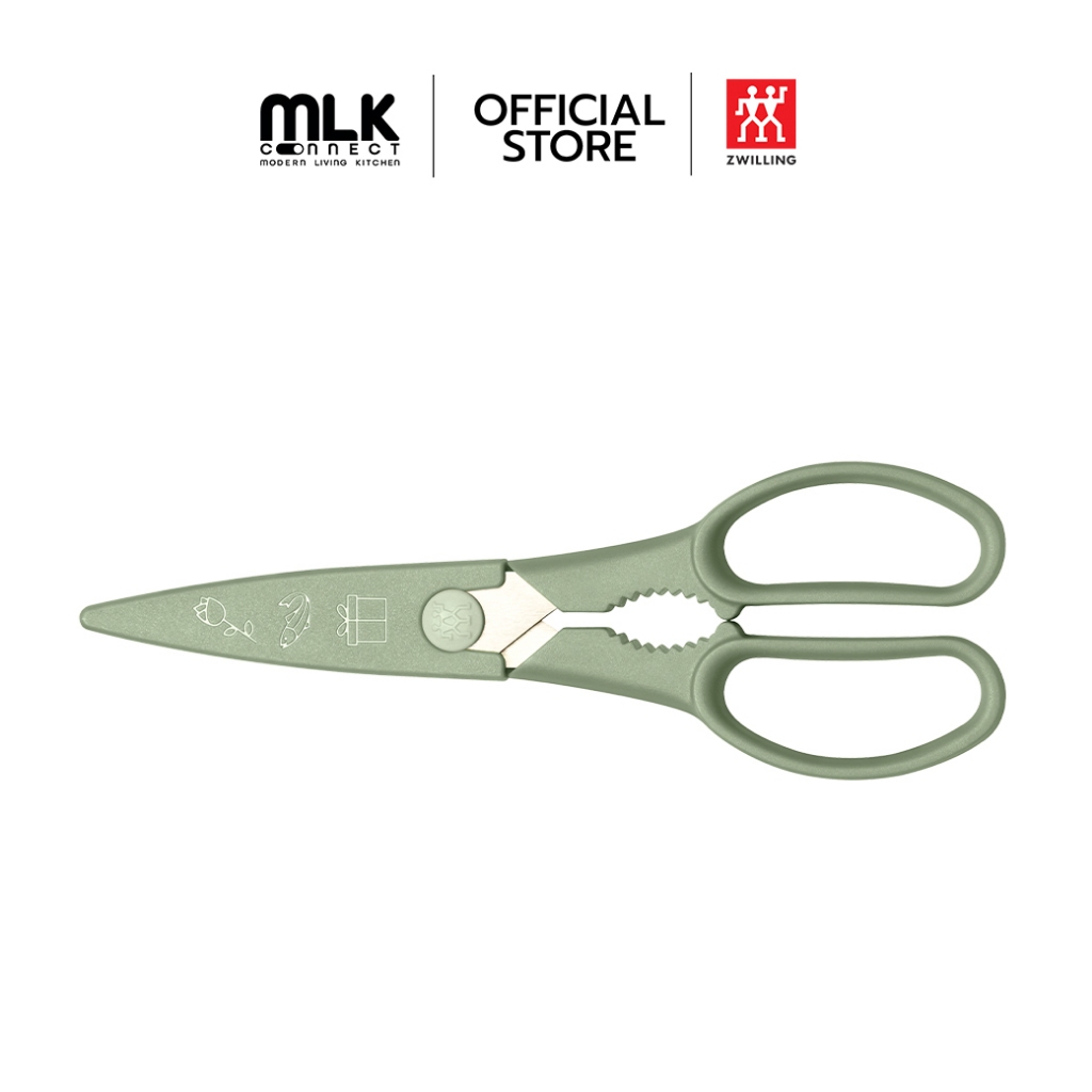 ZWILLING กรรไกรสเตนเลสสตีล รุ่น Now สี Green N1029280N