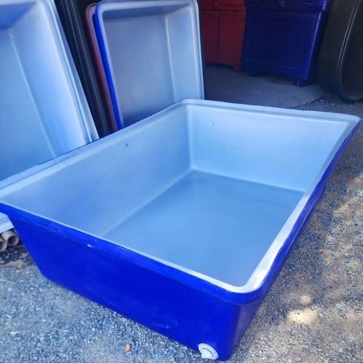 กระบะพลาสติก600ลิตรอ่างน้ำ600ลิตรถังเก็บน้ำ600ลิตร