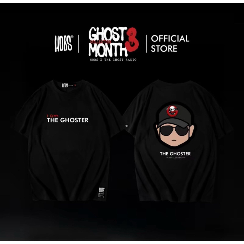 เสื้อ HOBS x The Ghost Radio3 | เสื้อยืด hobs เดอะ โกส3