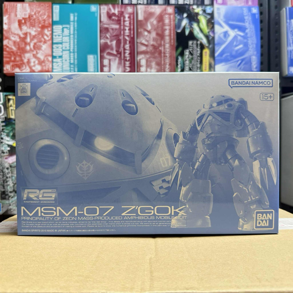 {พร้อมส่ง}PREMIUM BANDAI RG 1/144 MSM-07 Z’GOK