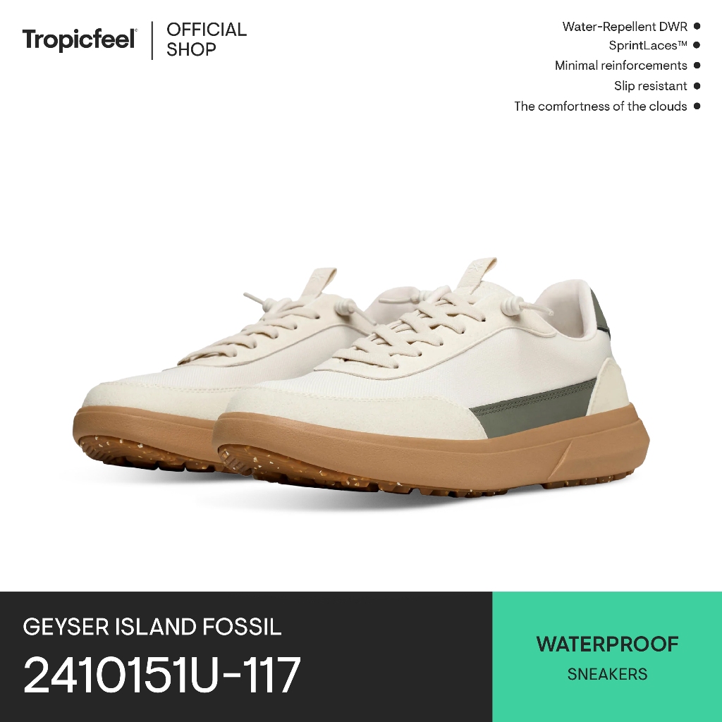 Tropicfeel Sneaker Geyser  Island Fossil รองเท้าผ้าใบ (2410151U117)