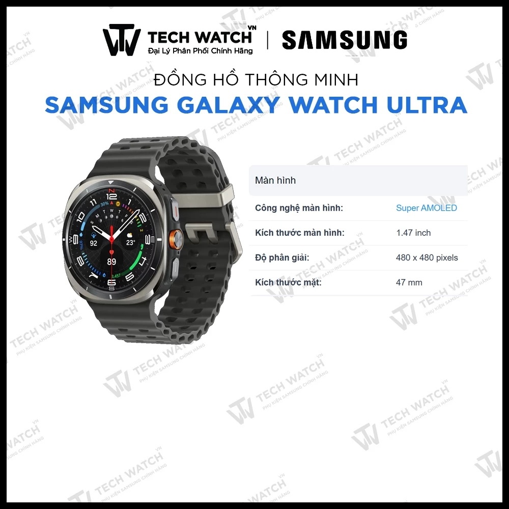 Samsung Galaxy Watch Ultra (2025 Edition) 47mm LTE Smartwatch