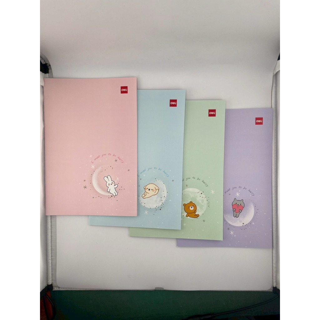 Deli สมุดยกโหล 65/60 แกรม ปก 5,10,20 บาท สมุดนักเรียน สมุดบันทึก มีเส้น ตัด 9 (12 เล่ม ) (คละลาย) ราคา ถูกที่สุด ดีลบีเคเค แกลเลอรีภาพที่ 8