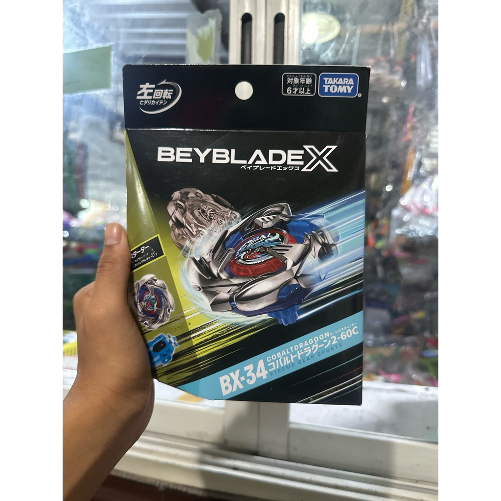 [พร้อมส่ง]​ BEYBLADE X BX-34 Cobalt Dragoon 2-60C Starter