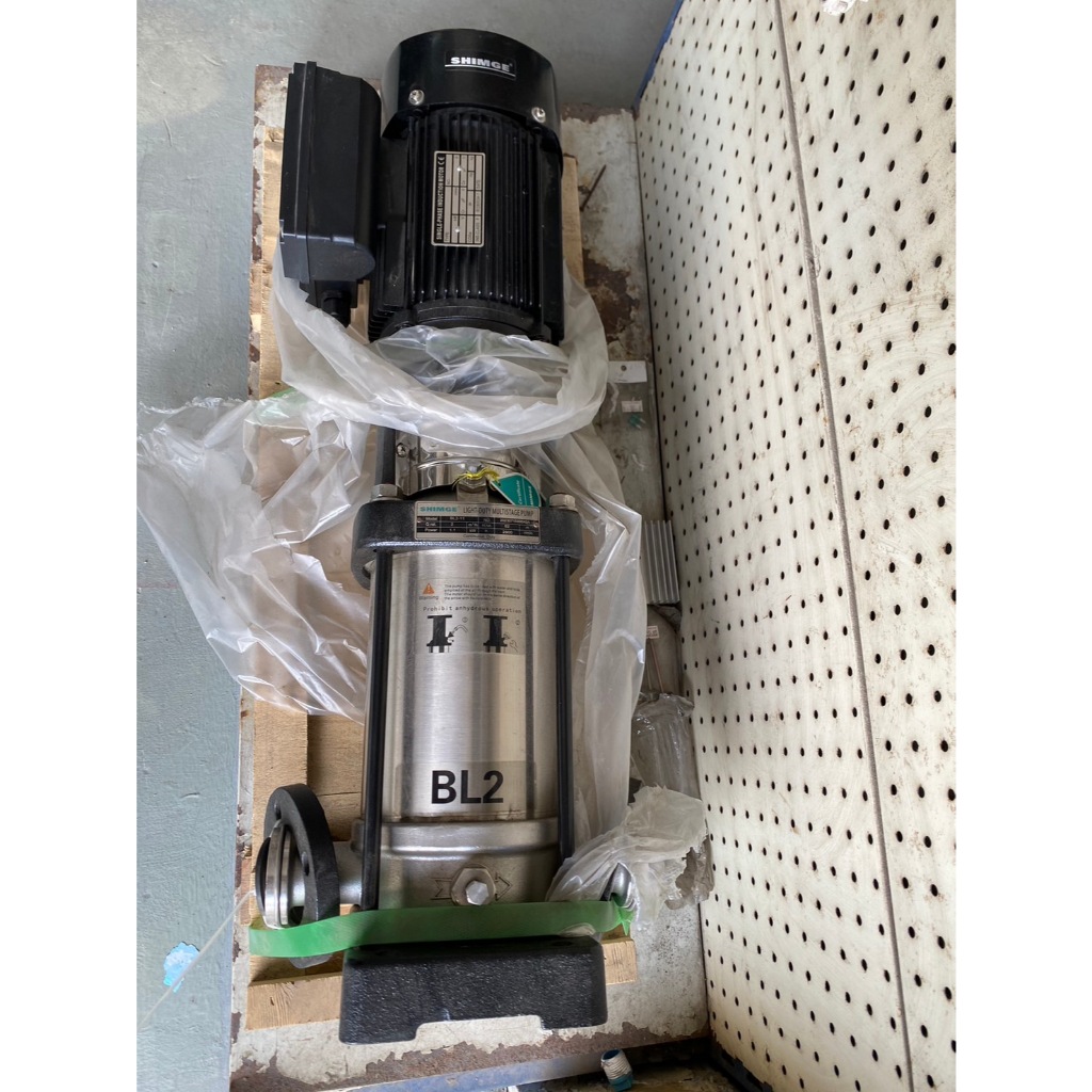 ปั๊มทรงตั้ง ปั๊ม Multistage แนวตั้งSHIMGE 2-11