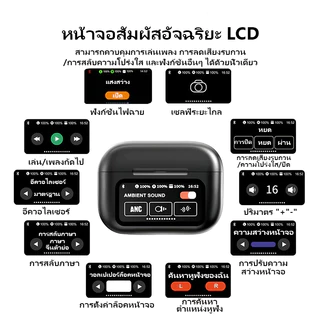 GIONEE A9 PRO หูฟังบลูทูธแบบใส่ในหู หูฟังไร้สาย คุณภาพเสียงที่มีความเที่ยงตรงสูง คุณภาพเสียง HiFi ฟังก์ชั่นลดเสียงรบกวน