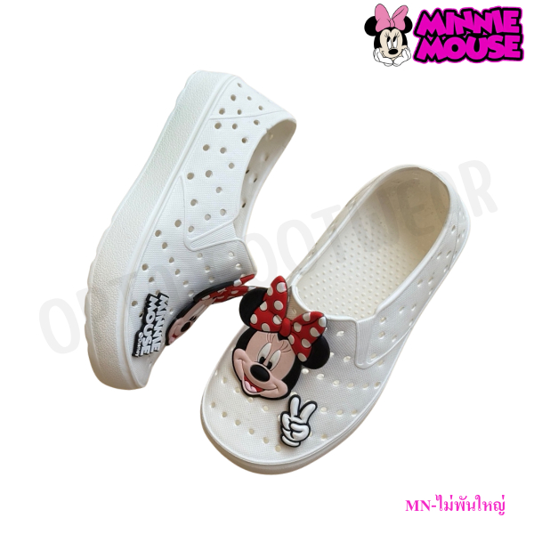 OPTA Minnie mouse รองเท้าสวมเด็กผู้หญิง เนื้อ EVA พื้นนื่มไส่สบาย ลิขสิทธิ์แท้ 100% พร้อมจัดส่งทุกวัน