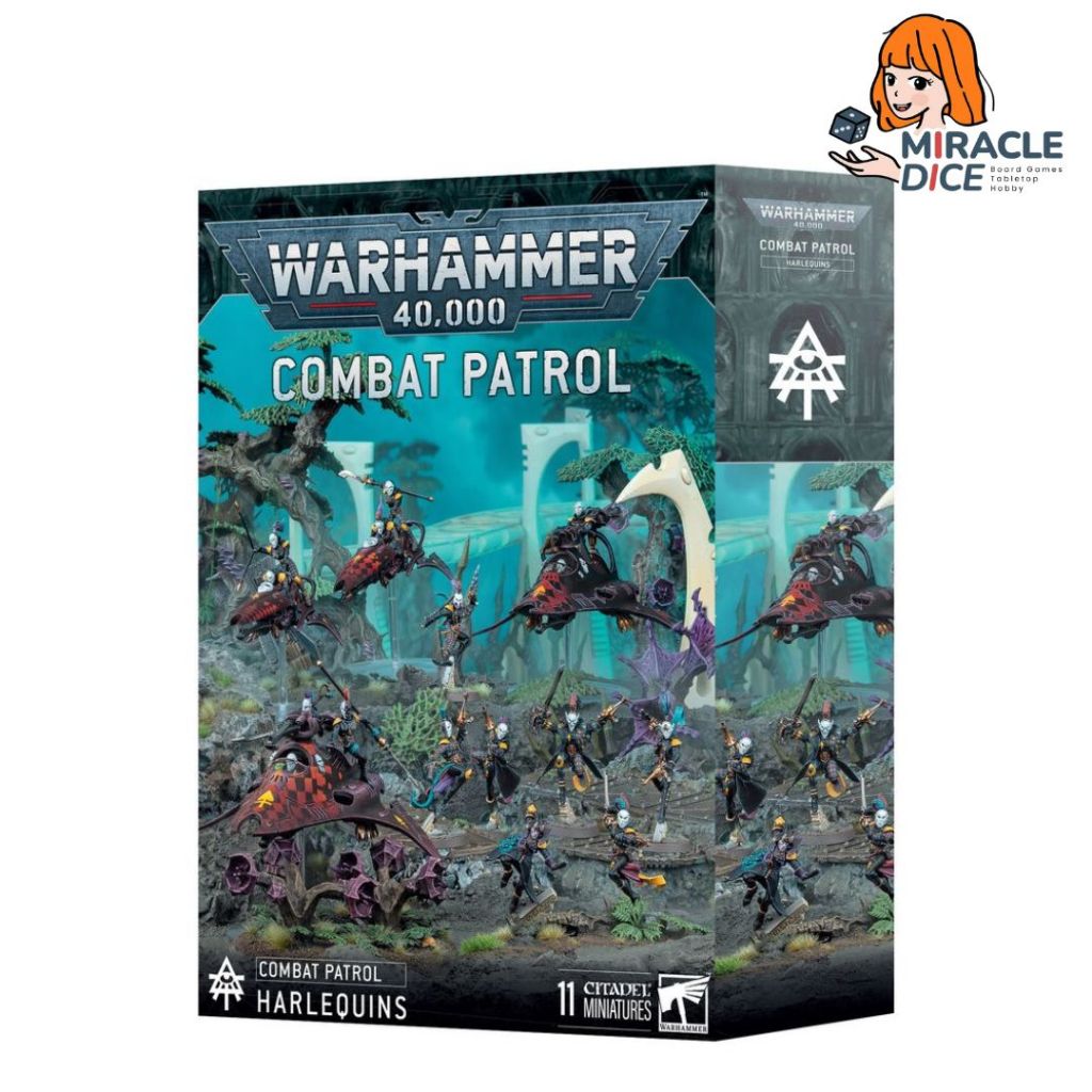 [พร้อมส่ง] Warhammer 40K : Combat Patrol : Harlequins
