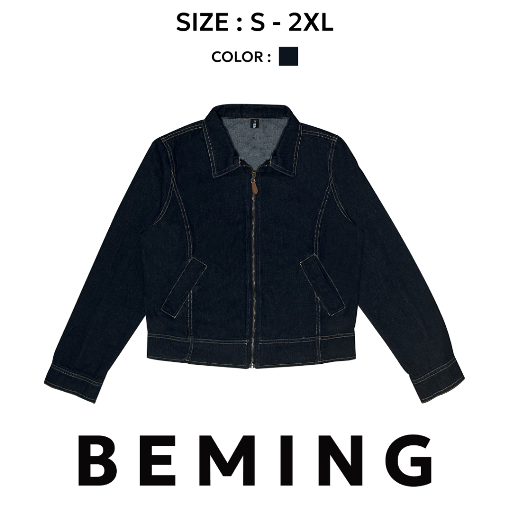 Bemingtop1035(S-2XL)-BMG Daily Denim – เดนิม Unisex ใส่ง่ายได้ทุกวัน