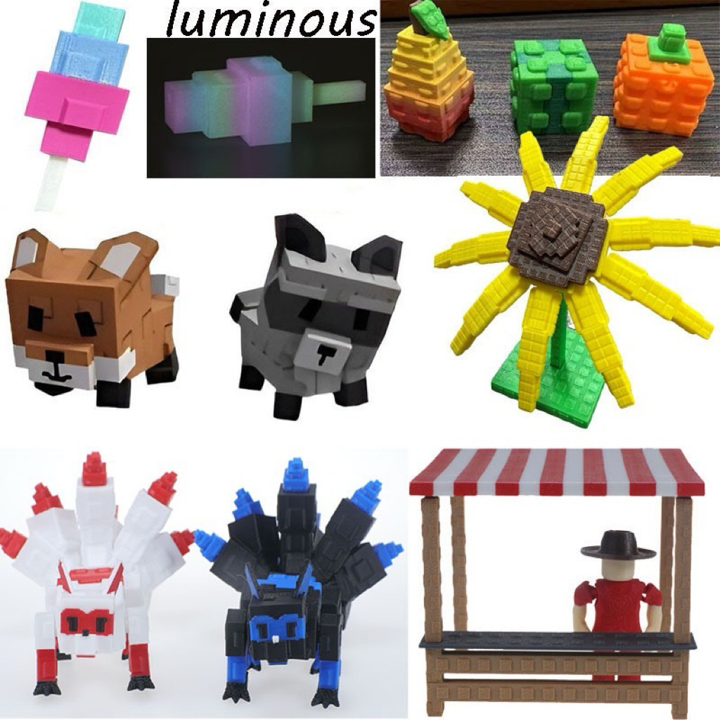 ร้านไทยส่งเร็ว Roblox Grow A Garden ของเล่น พวงกุญแจ 3D print