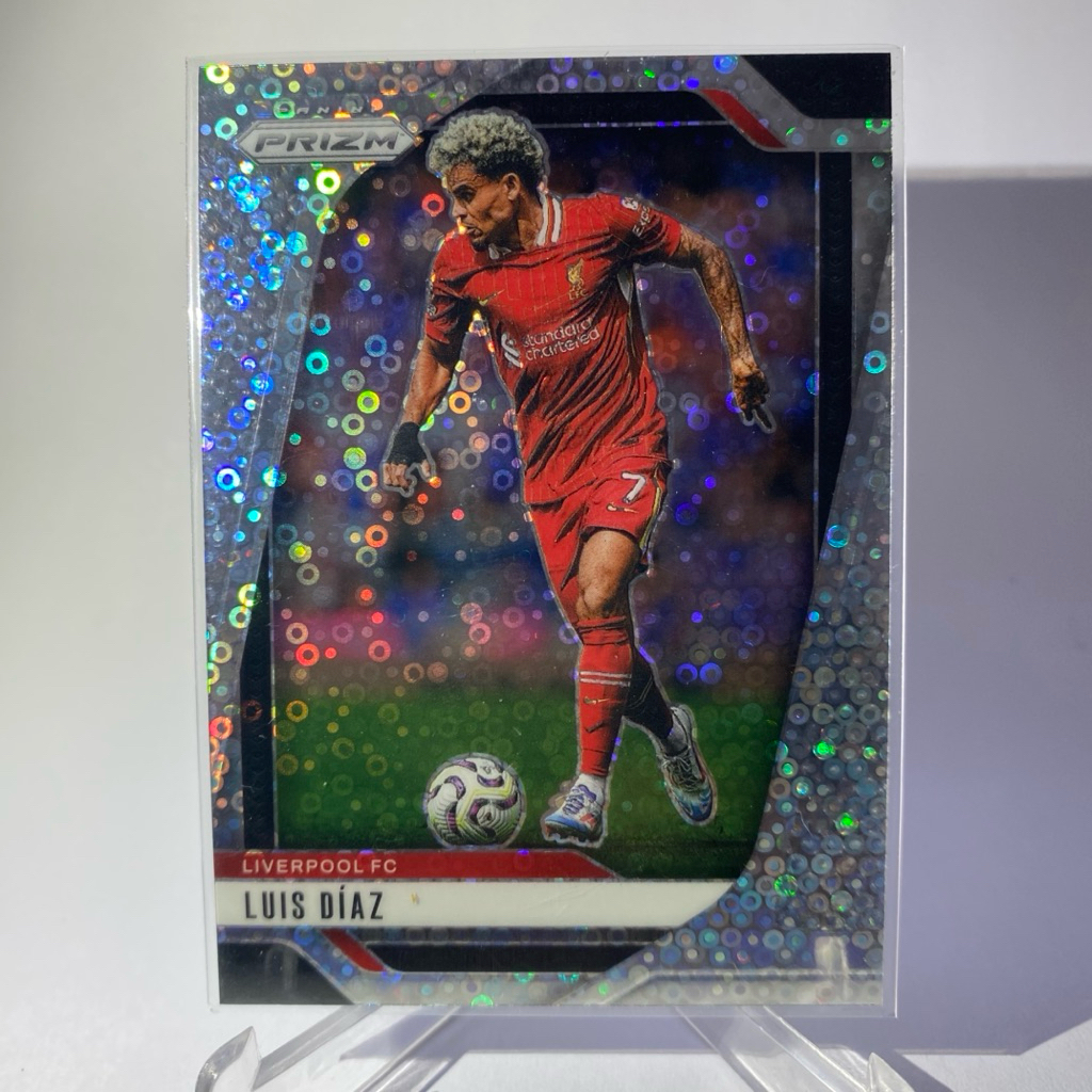 การ์ดนักฟุตบอล LUIS DIAZ, (PRIZM), LIVERPOOL, PANINI PRIZM 2025