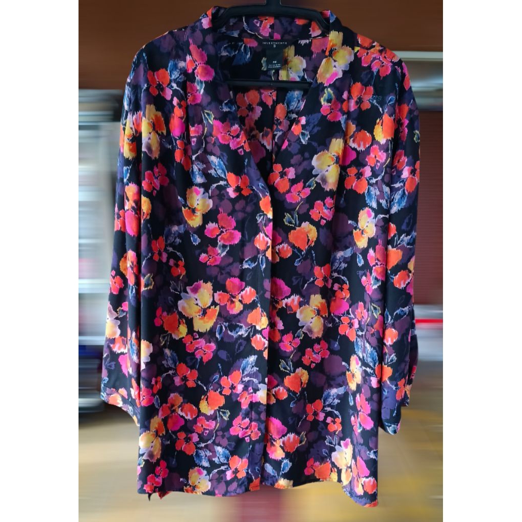 A11มือสอง  หน้าผ้า 56  ยาว 29 แขนยาว 20 รอบแขน 13  นิ้ว