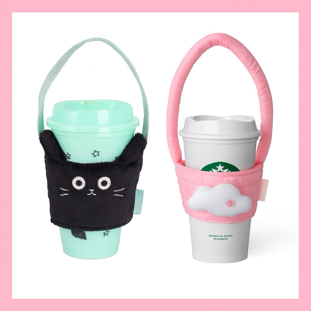 💯% Starbucks| Cup Carrier รวมที่หิ้วแก้วสุดน่ารักจาก Starbucks