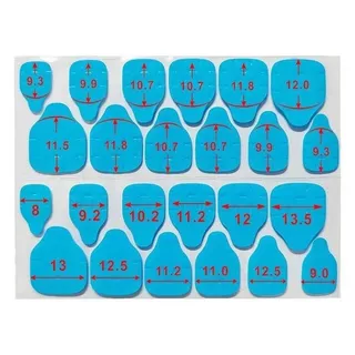 5 แผ่น x กาวซิลิโคนนาโน ติดเล็บปลอม/ต่อเล็บ (Nail adhesive tabs) ติดได้นาน เหนียว แน่น มาก สูตรกาวคุณภาพสูง ติดทนกว่า 3M