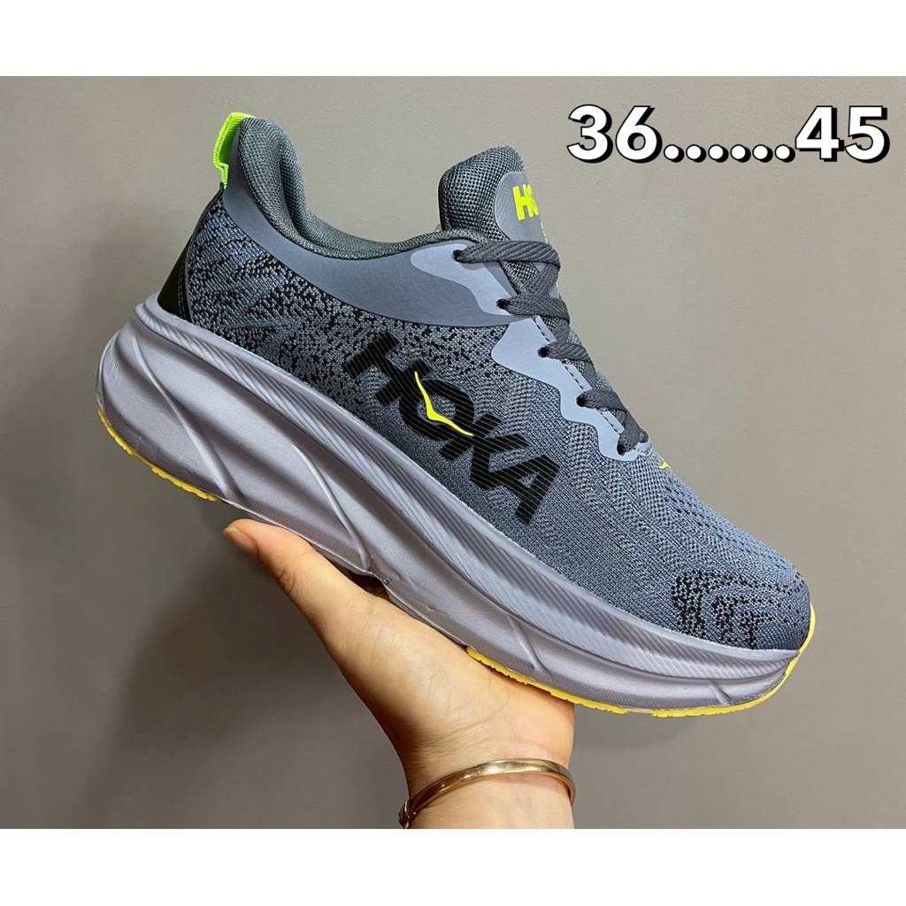 Hoka size 36…45 รองเท้าผ้าใบผู้ชายและผู้หญิง ราคา ถูกที่สุด ดีลบีเคเค แกลเลอรีภาพที่ 8