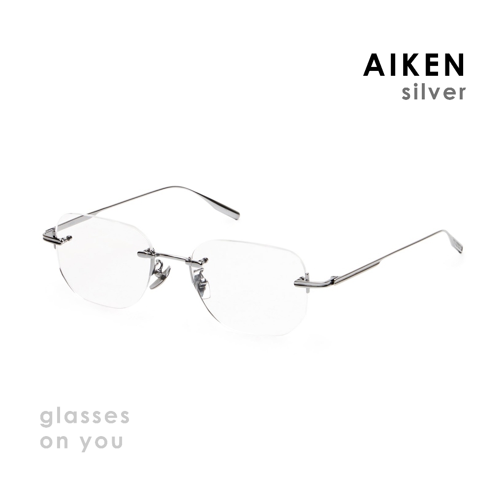 GLASSES ON YOU - Titanium Glasses [ตัดเลนส์ พร้อมส่วนลดทักแชท]