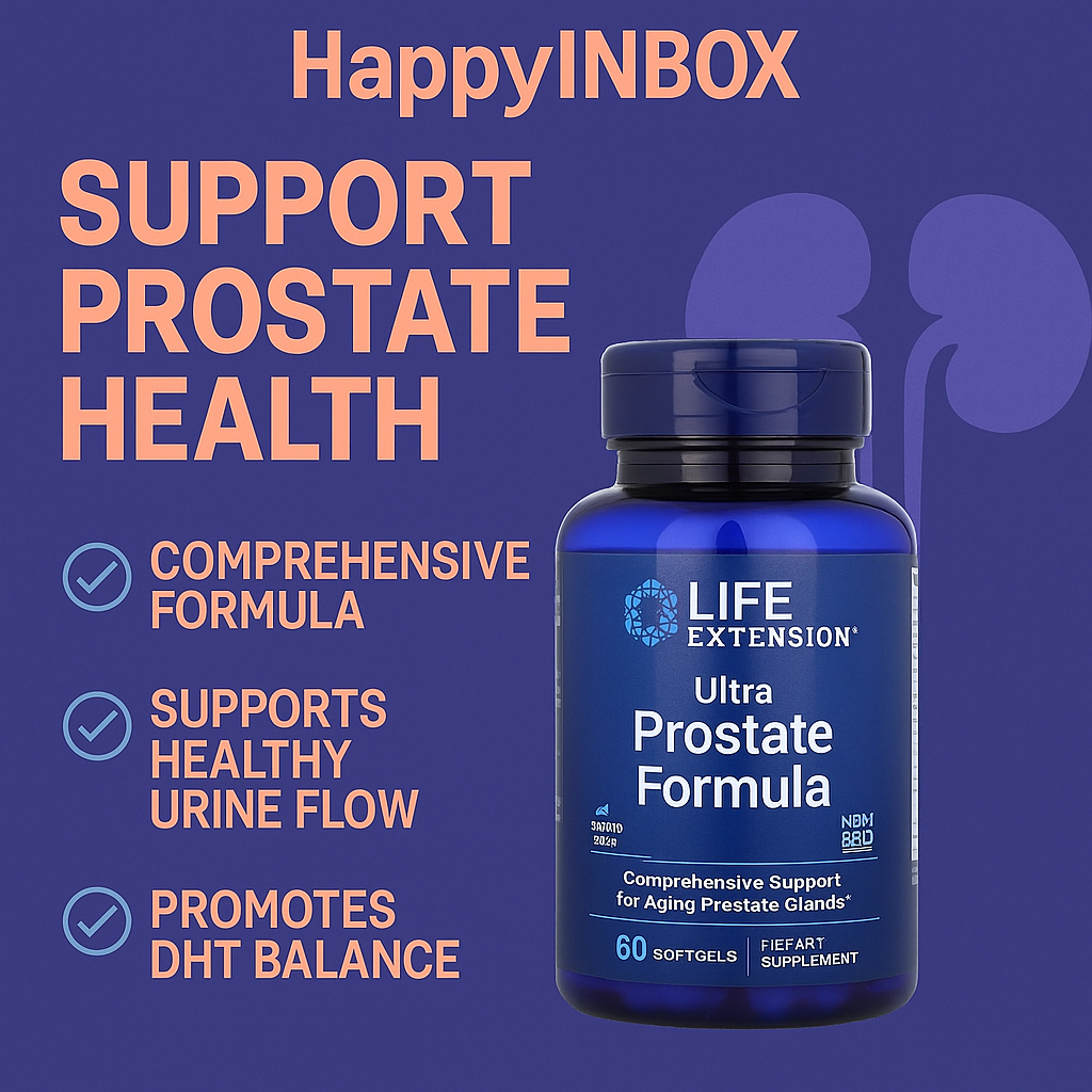 💙 Life Extension Ultra Prostate Formula เสริมสุขภาพต่อมลูกหมาก สุขภาพผู้ชายวัยทำงาน