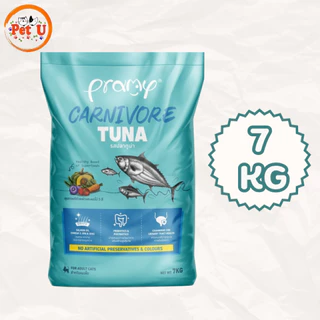 Pramy Carnivore อาหารแมวเกรดพรีเมียม ยกกระสอบ 7 kg สำหรับแมวทุกสายพันธุ์