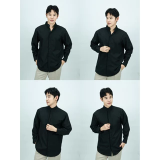 S8: เสื้อเชิ้ตคอจีน รุ่นสาบซ้อน แขนยาว ผ้านิ่มใส่สบาย ใส่ทำงาน ใส่เที่ยว