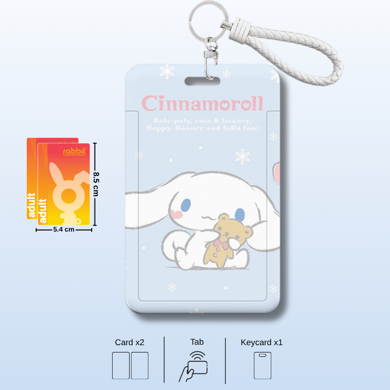 ชินนามอนที่ใส่คีย์การ์ดcoly ลายตุ๊กตา  ที่ใส่บัตร กรอบใส่บัตร