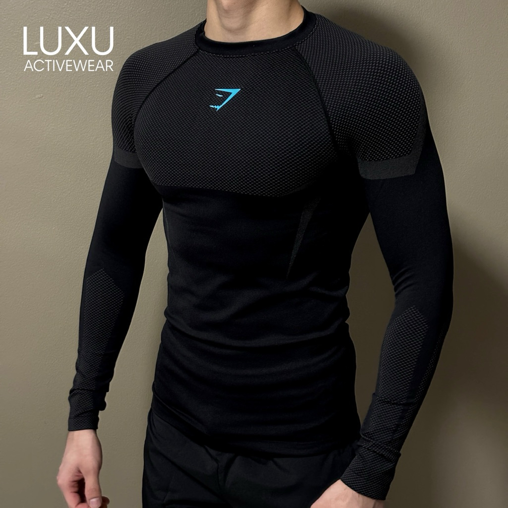 (พร้อมส่ง) GYMSHARK เสื้อ Onyx 5.0 Seamless T-Shirt ของแท้ 100%🇺🇸