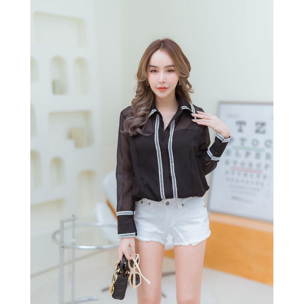 🧶🎀💥Sydney Shirt🎀🧶มีทั้งหมด 3สี🛍️