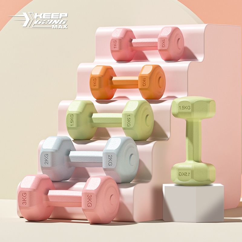 KEEP GOING MAX ดัมเบล 1/2/3kg ลดไขมันต้นแขน ออกกำลังกาย ดัมเบลสำหรับผู้หญิง ออกกำลังกาย Dumbbells