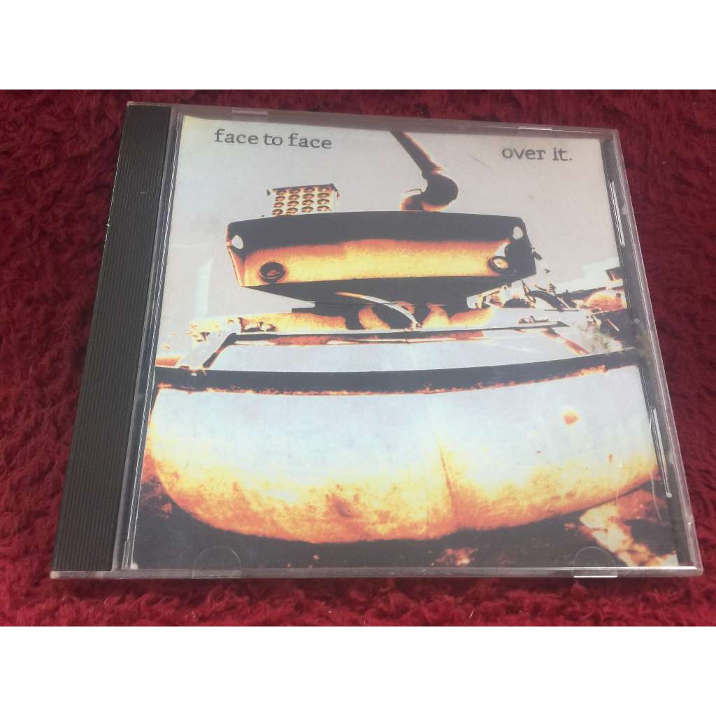 CD Face To Face –Over It สภาพตามรูปปก ZA148-6