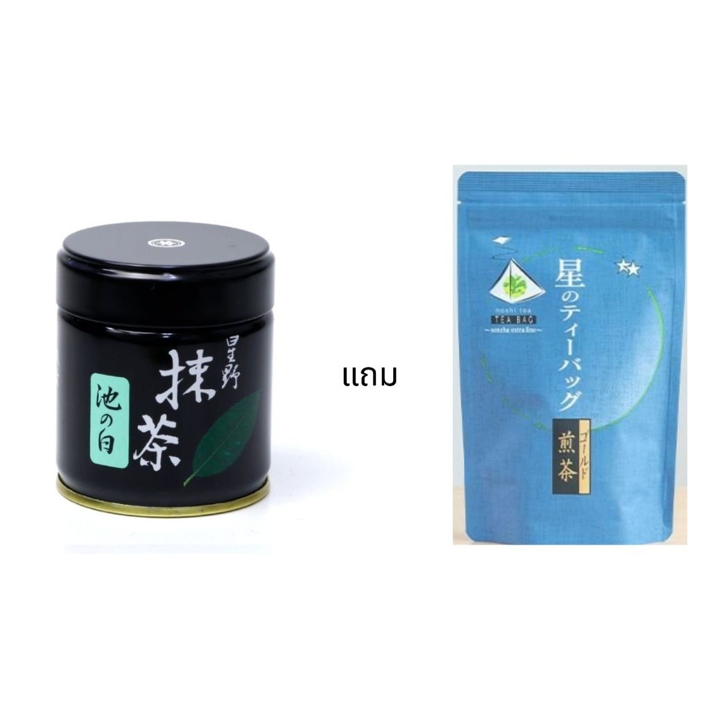 [ควรบริโภคก่อน 01 มี.ค. 2026]แถม Sencha!! Matcha powder ceremonial grade Hoshino-Seichaen「IKE-NO-SHI