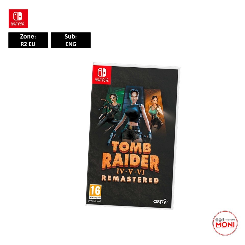 เกมส์ Tomb Raider IV-VI รวมภาค 4-5-6 Remaster Standard / Deluxe (EU) แผ่น Nintendo Switch Games