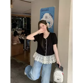 🧡LINNA🧡Hเวอร์ชั่นเกาหลี สไตล์ใหม่ แขนสั้น เสื้อเชิ้ต สไตล์แฟชั่น