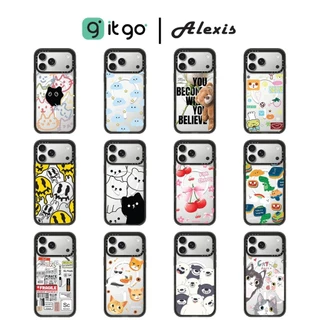 เคสขอบดำ Alexis Cartoon ST Black V.5 เคสใหม่ ลายไม่ซ้ำ น่ารักจนใจเจ็บ! สำหรับ IP-17 เท่านั้น!!!