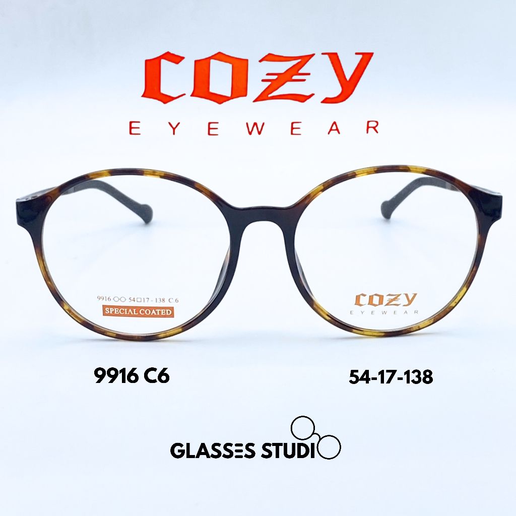 กรอบแว่น Cozy 9916 (สีกระ) 54-17-138