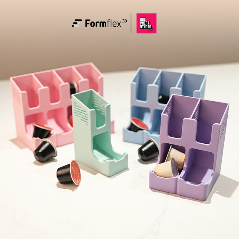 ชั้นวางกาแฟแคปซูล Nespresso Capsule Sleeve มียางรองกันลื่น แท่นวางแคปซูล ที่ใส่แคปซูลกาแฟ