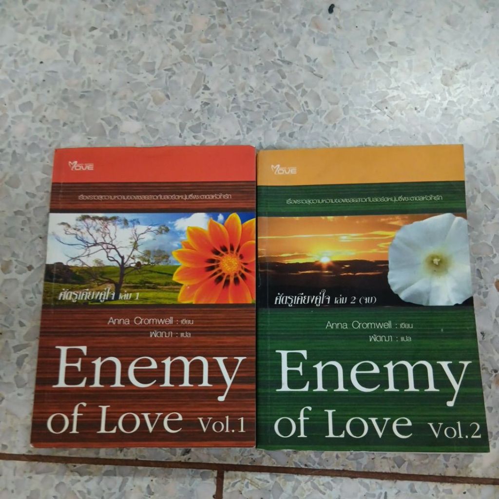 ศัตรูเคียงคู่ใจ Enemy of Love เล่ม 1-2 [ขายคู่] นิยายแปล หนังสือมือสองมีตำหนิ