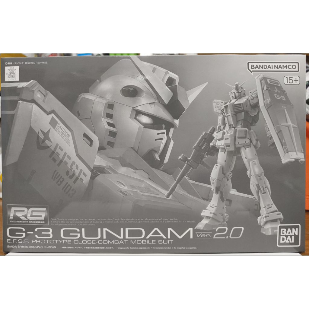 กันพลา RG 1/144 G-3 Gundam Ver.2.0 พร้อมส่ง