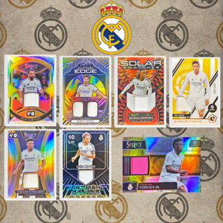 การ์ดชิ้นส่วนผ้านักฟุตบอล Real Madrid